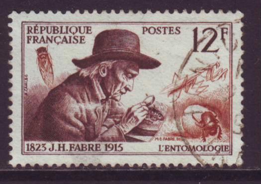 Frankrijk gestempeld 258 