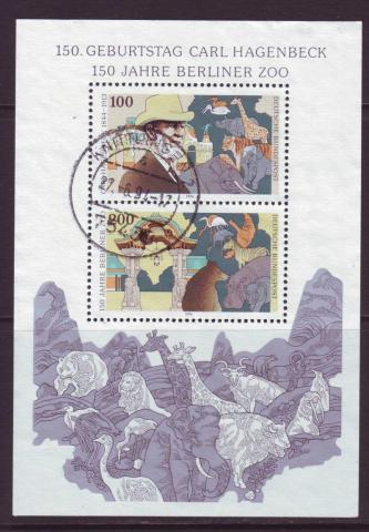 Duitsland bundespost nrs. 1563/64 