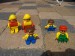 Foto 3 van DUPLO ; mengelmoes van blokken