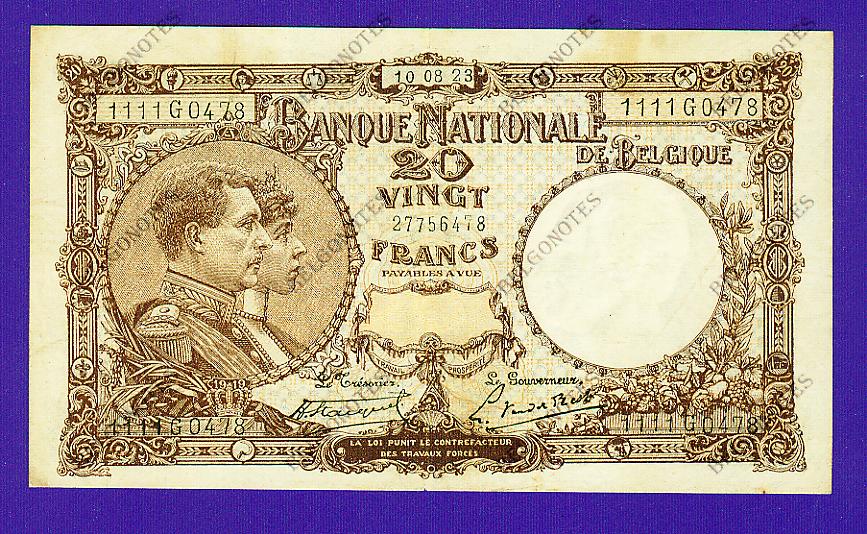 20 Francs Type '1919' *1923*Lot 1902610478
