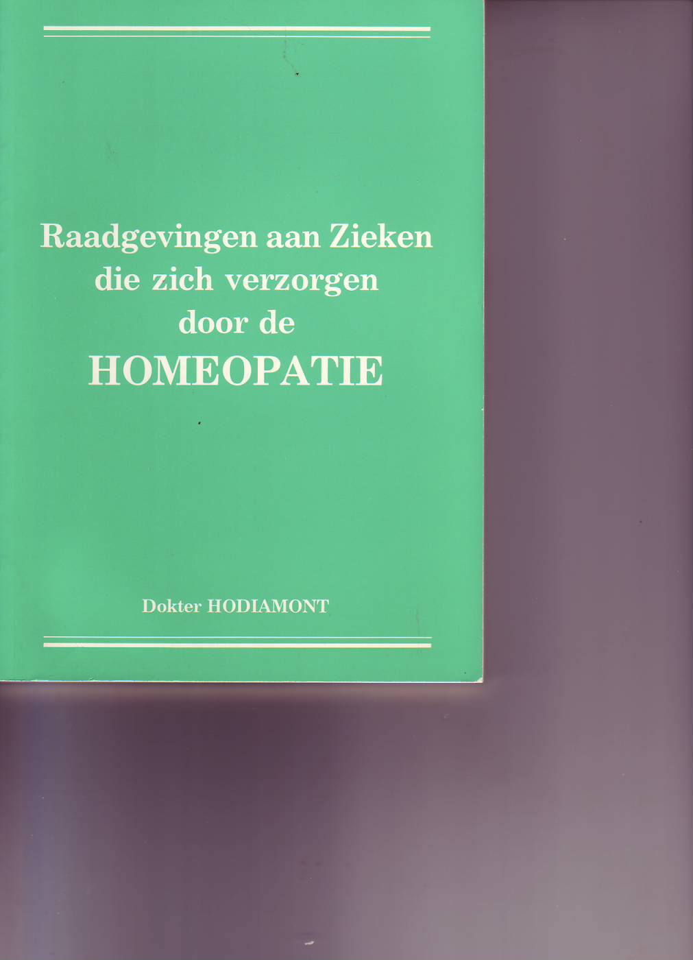 Raadgevingen aan zieken die zich verzorgen door de homeopatie