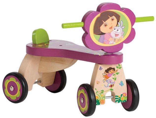Vierwieler Dora loopfiets, baby peuter