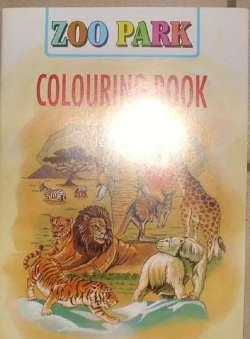 Dun Zoopark kleurboekje + stickertjes