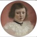 Foto 2 van IGNAZ WAGNER: GROTE MEISJESPASTEL ACHTER GLAS