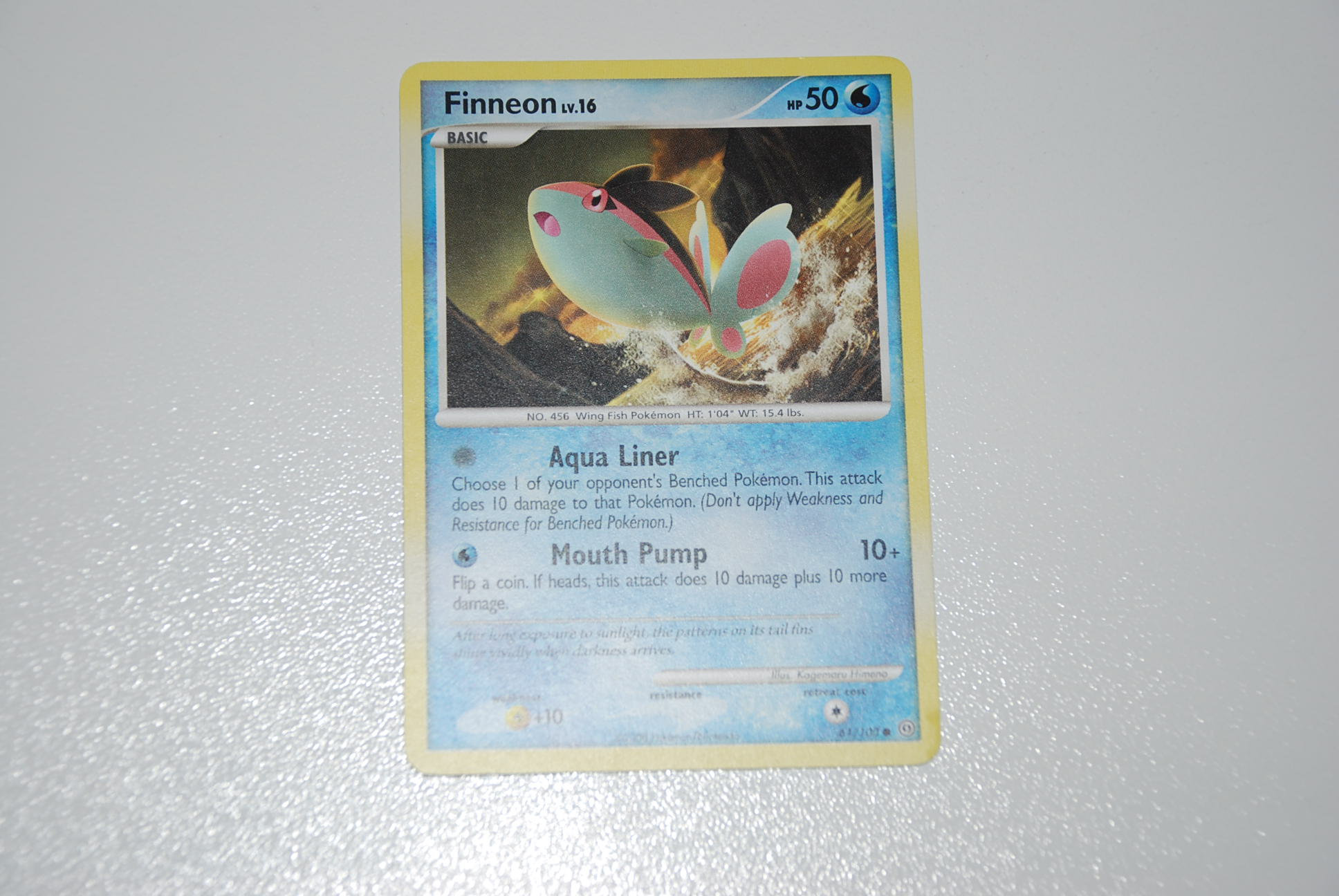 pokemon kaart finneon lv 16