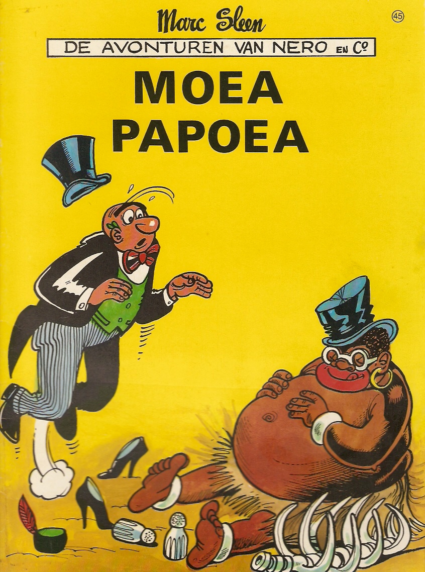 Oude nerostrip 45 Moea Papoea