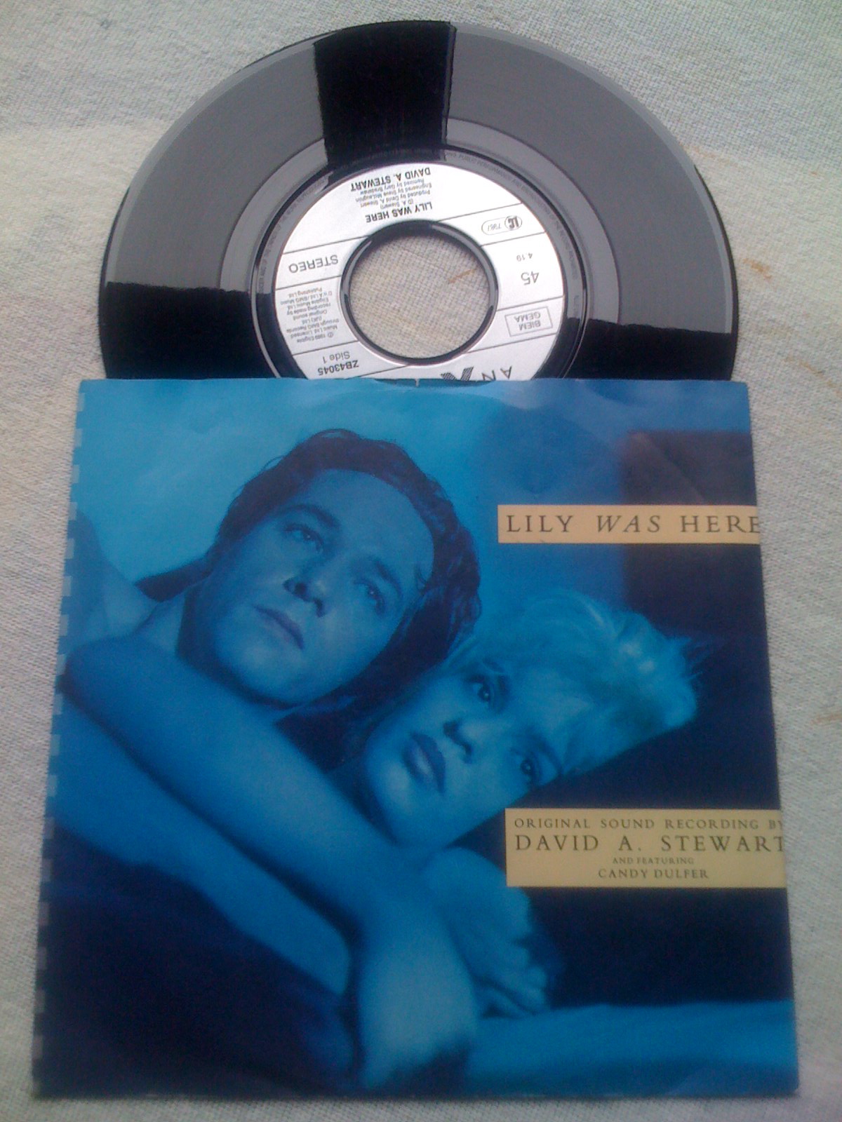 DAVE STEWART/CANDY DULFER Lily was here