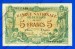 Foto 1 van 5 Francs Type Brussel* 29-12-1918*.Lot 190261159