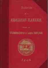 Bulletin de L' Association Flamande pour la vulgarisation de