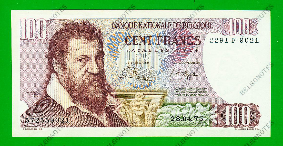 100 Francs Type Lombard 1975 **PR** Lot 1902619021