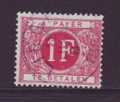 België takszegel nr. 10 
