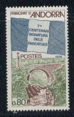 Frans Andorra nrs: 268 postfris