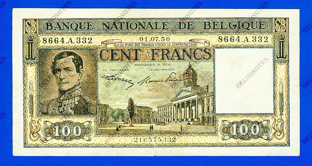 100 Francs Type Dynastie*1950*Lot 1902615332