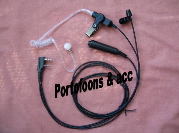Beveiligings oortje Kenwood TK-3201 TK-3101 TK3301 KHS-9BL 