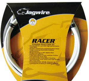 jagwire racer complete kabelset wit