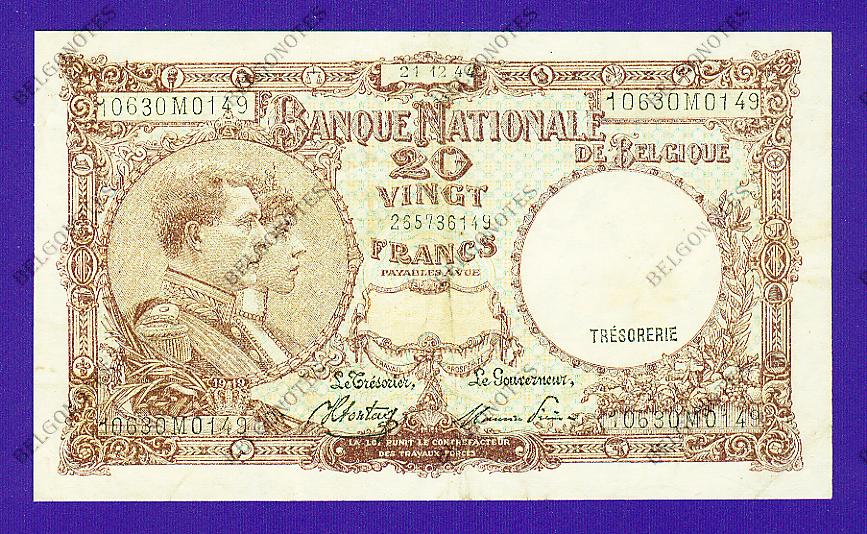 20 Francs Type '1919' *1944*Lot 1902610149