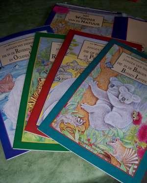 set van 4boeken het wonder de natuur