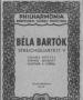 Foto 1 van Bela Bartok, Streichquartett V nr. 167,