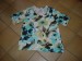 Foto 1 van gebloemd fijn t-shirt L