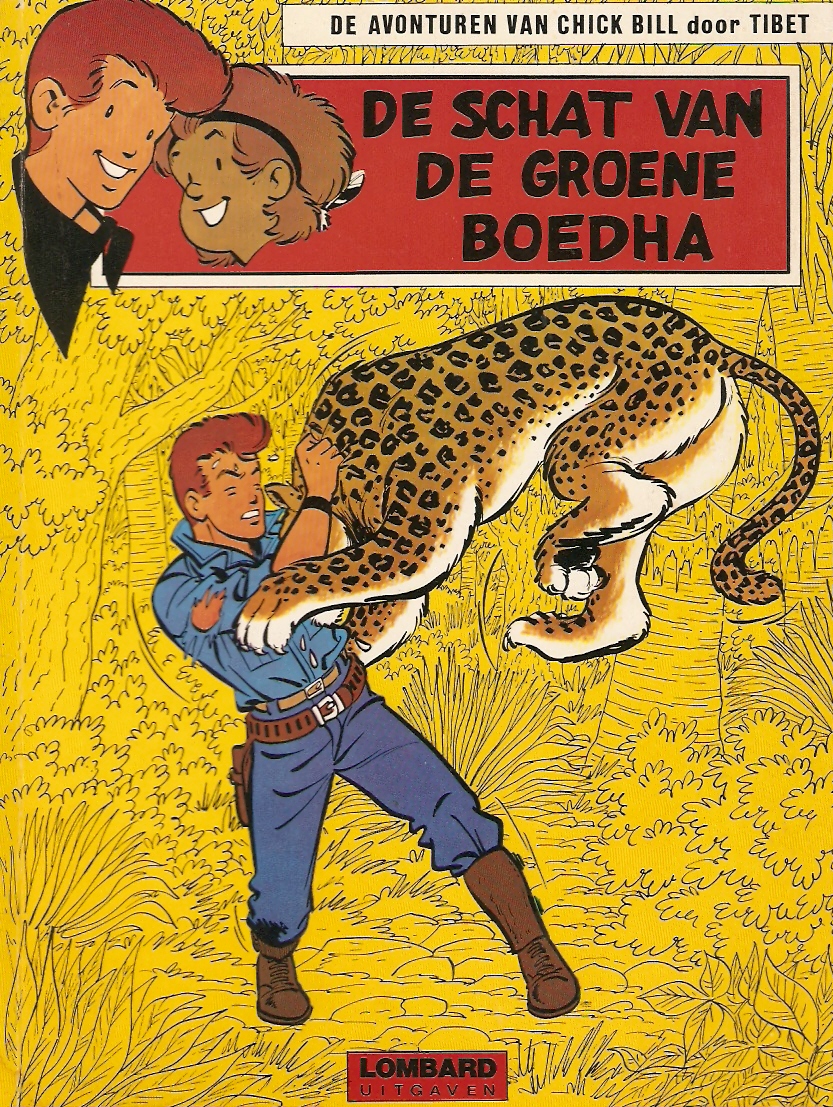 Chick Bill - De schat van de groene boedha