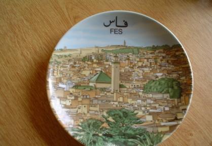 Mooi sierbordje."Fes" Weggeefprijs!!!!