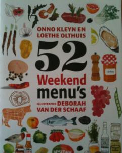 52 weekend menu's, Onno Kleyn en Loethe Olthuis