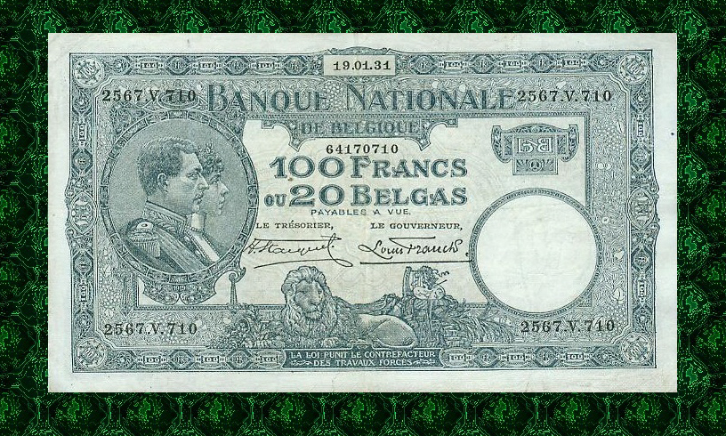 100 Francs Type Nat. reeks 1931*Lot 1902610710