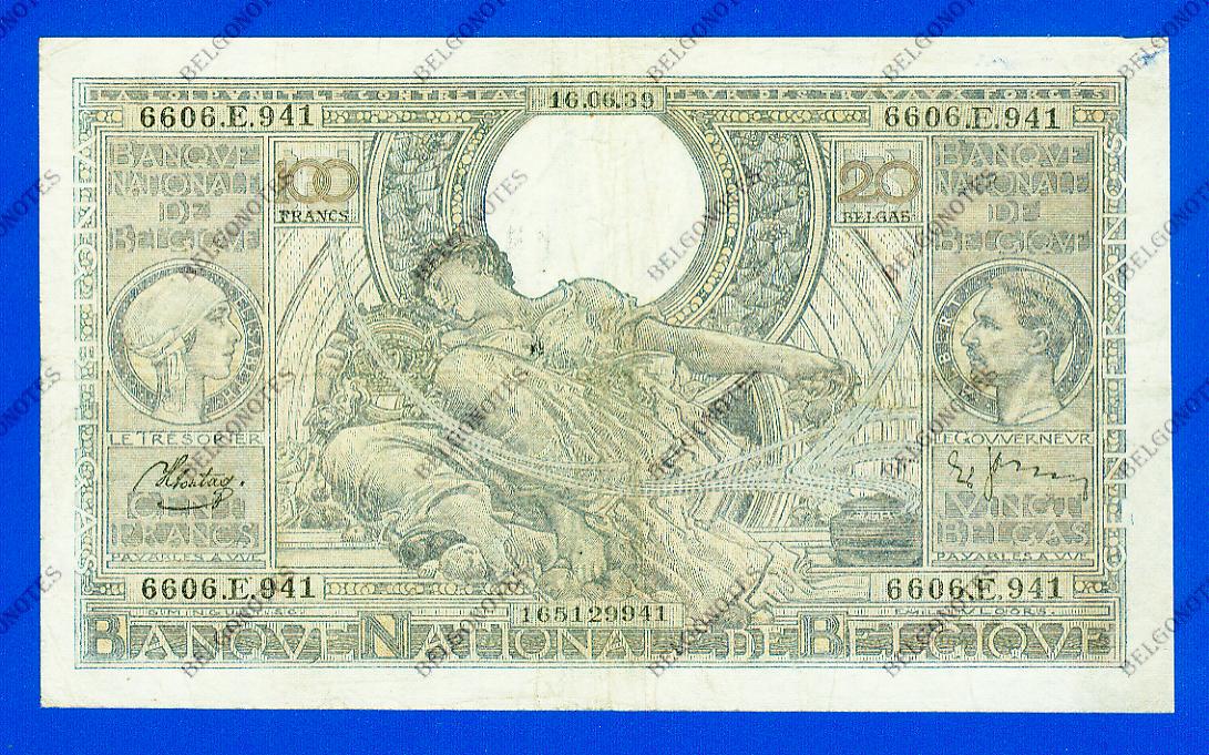 100 Francs Type Vloors 1939 * Lot 1902619941