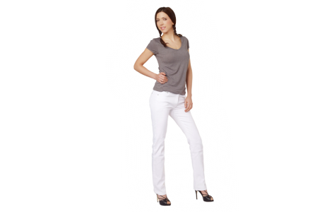 Tex4net Damesjeans skinnyjeans, wit/white  mt28