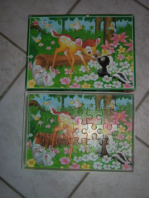 bambie puzzel 35 stukjes