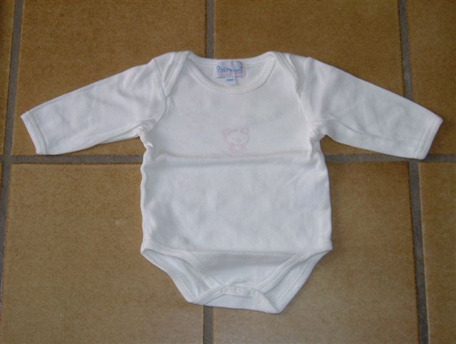 Witte of roze body, 68/6M