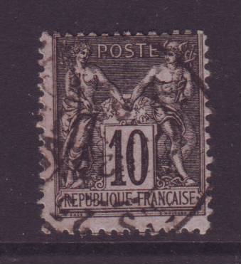 Frankrijk gestempeld nr. 89