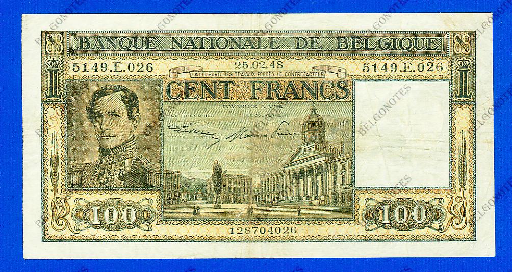 100 Francs Type Dynastie*1948*Lot 1902614026