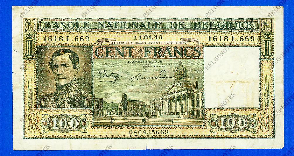 100 Francs Type Dynastie*1946*Lot 1902615669