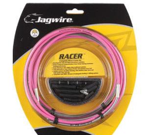 jagwire racer comlete kaabelset hot pink