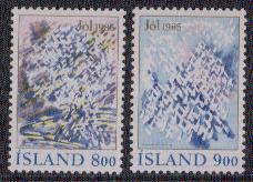 Ysland yvertnrs: 595/96  postfris