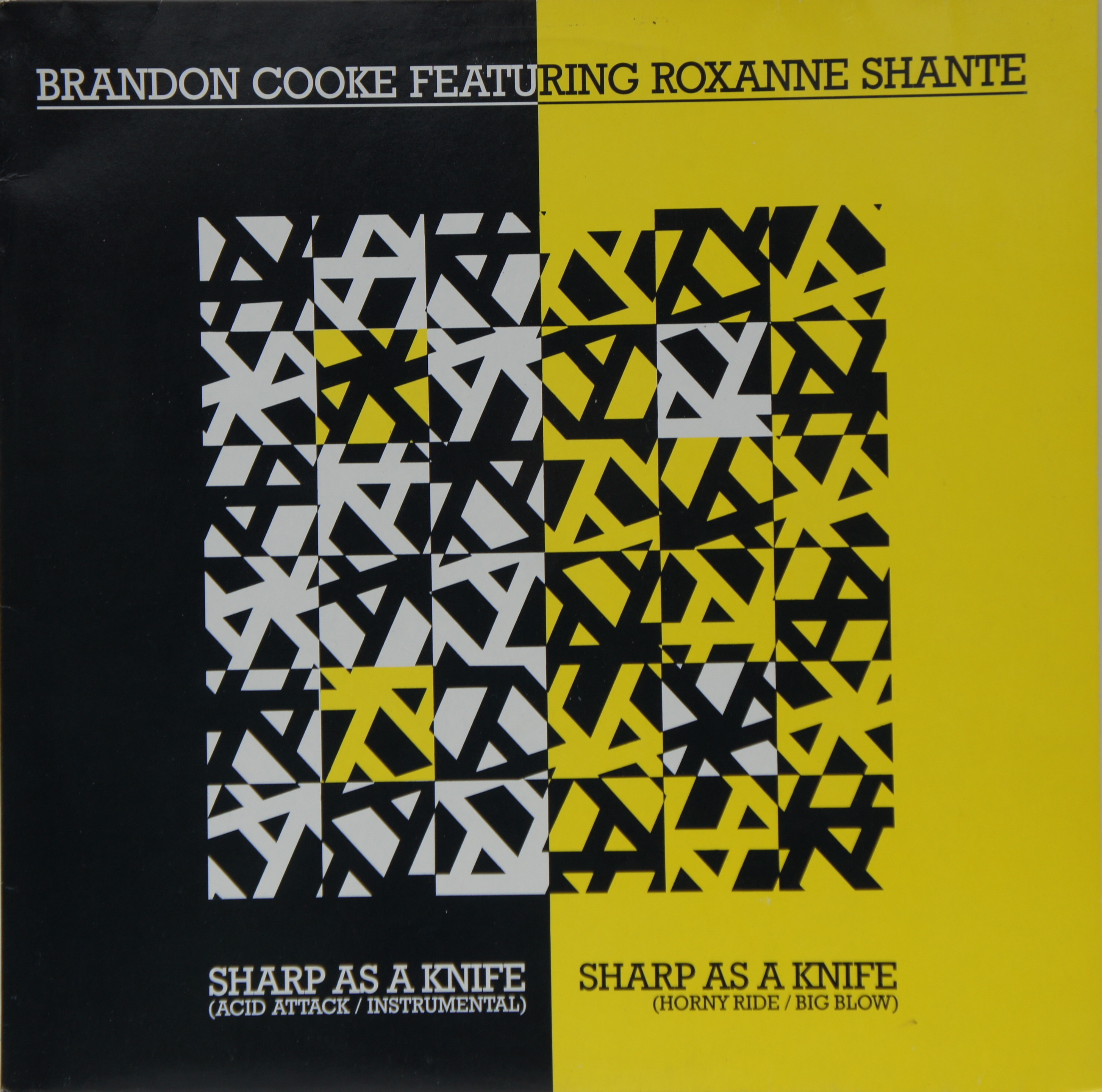 Brandon Cooke Featuring Roxanne Shanté - Sharp As A Knife 