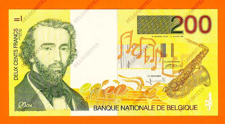 200 Francs Type SAX  **AUNC** Lot 19026137773
