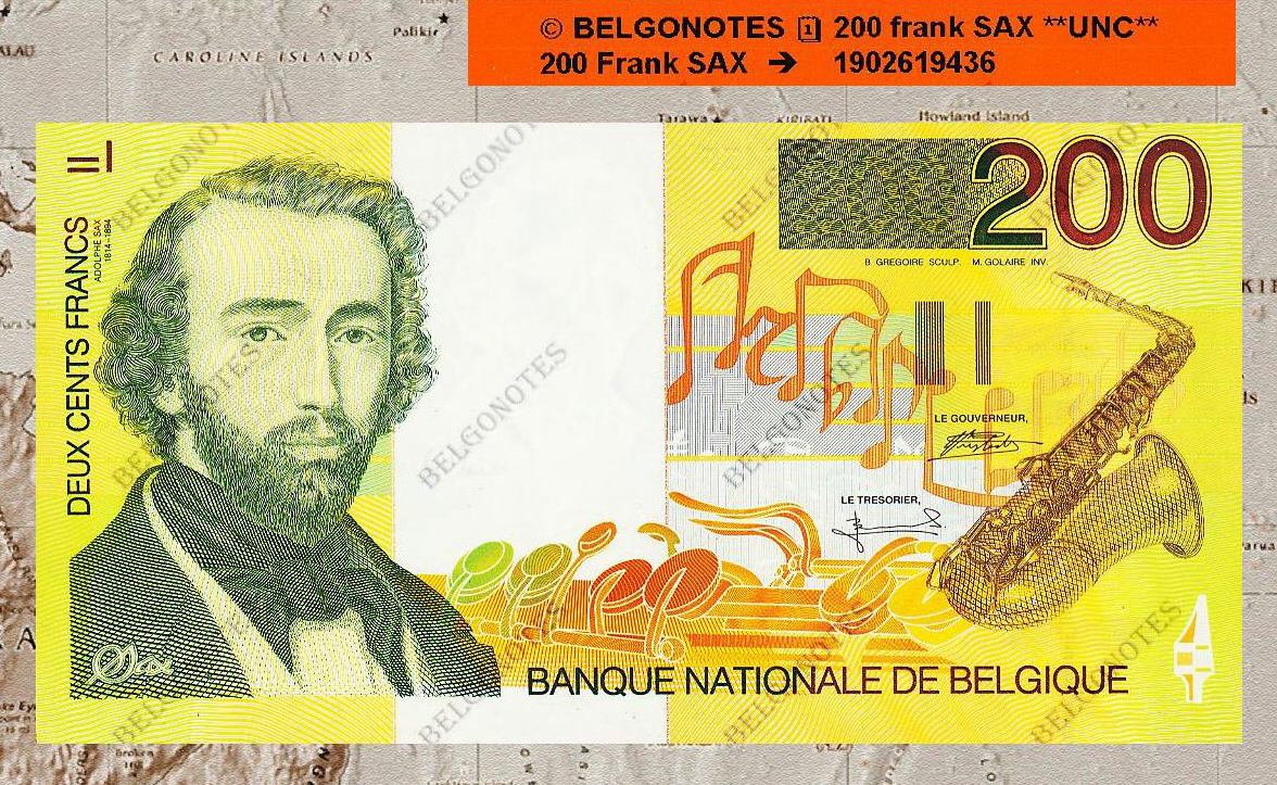 200 Francs Type Sax **UNC** Lot 19026169436