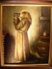 Foto 1 van Schilderij met pater