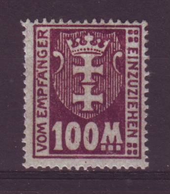 Duitsland: Danzig nr. TX24