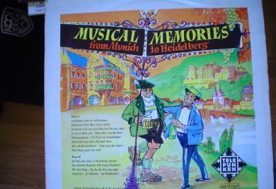 Musical Memories From Munich to Heidelberg.L.P.