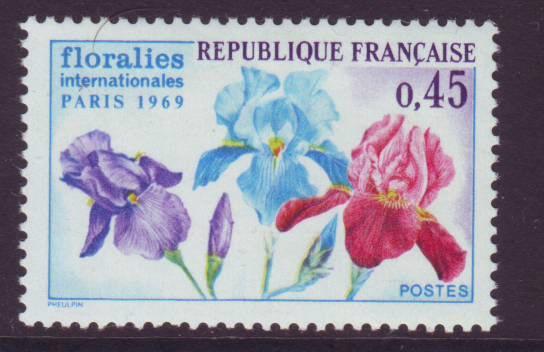 Frankrijk gestempeld82 bloemen 