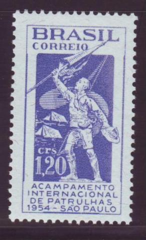Thema scouts postfris Brazilie3  