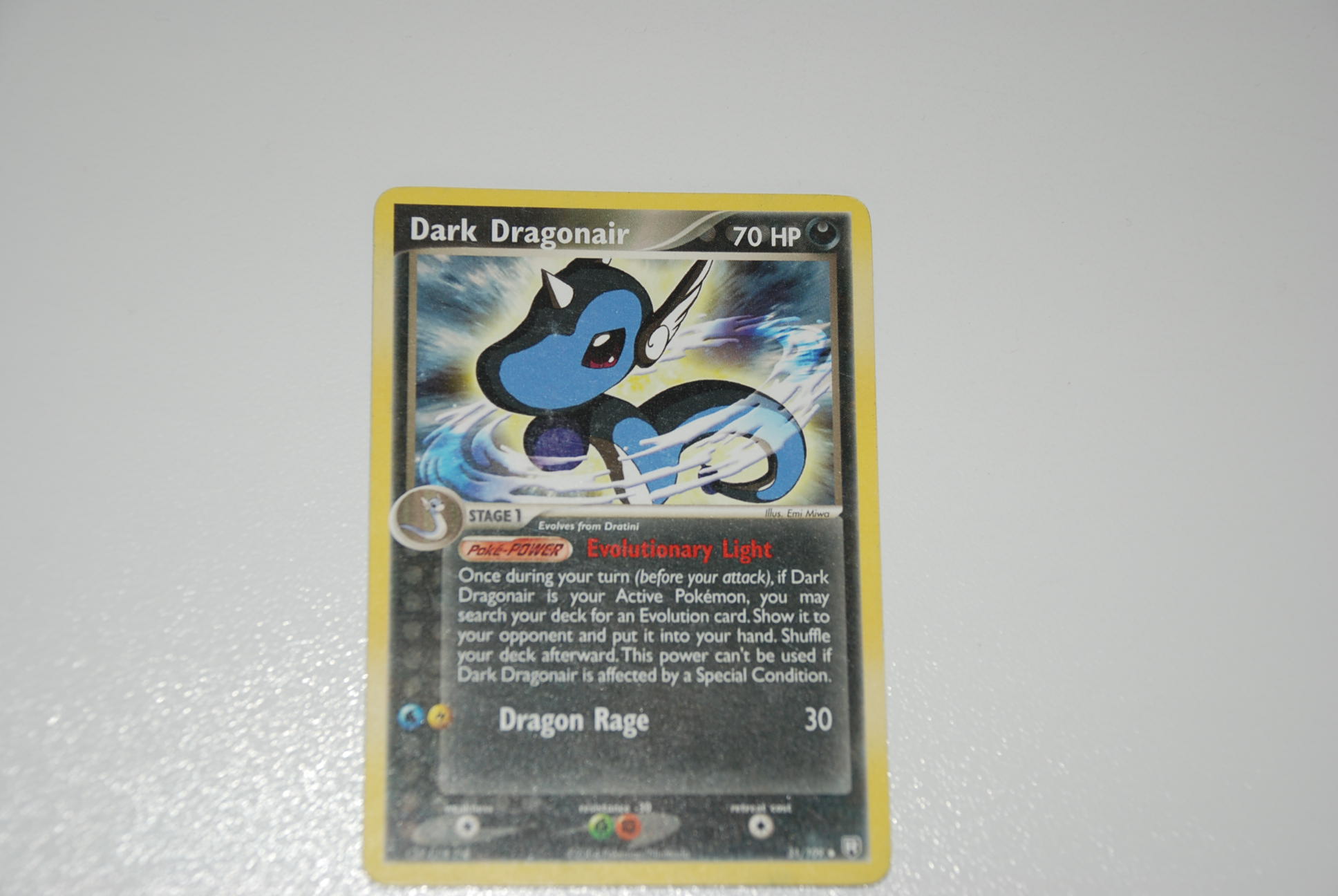 pokemon kaart dark dragonair
