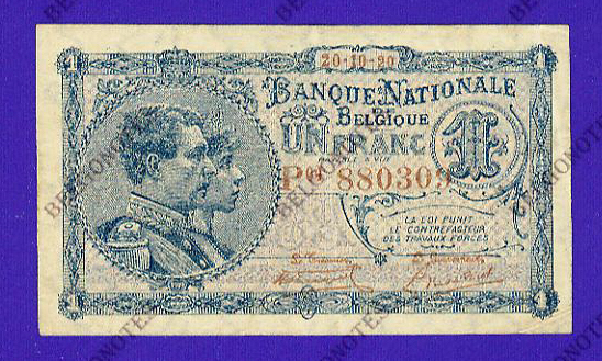 1 Franc Type Nat. reeks 1920*Lot 1902610309