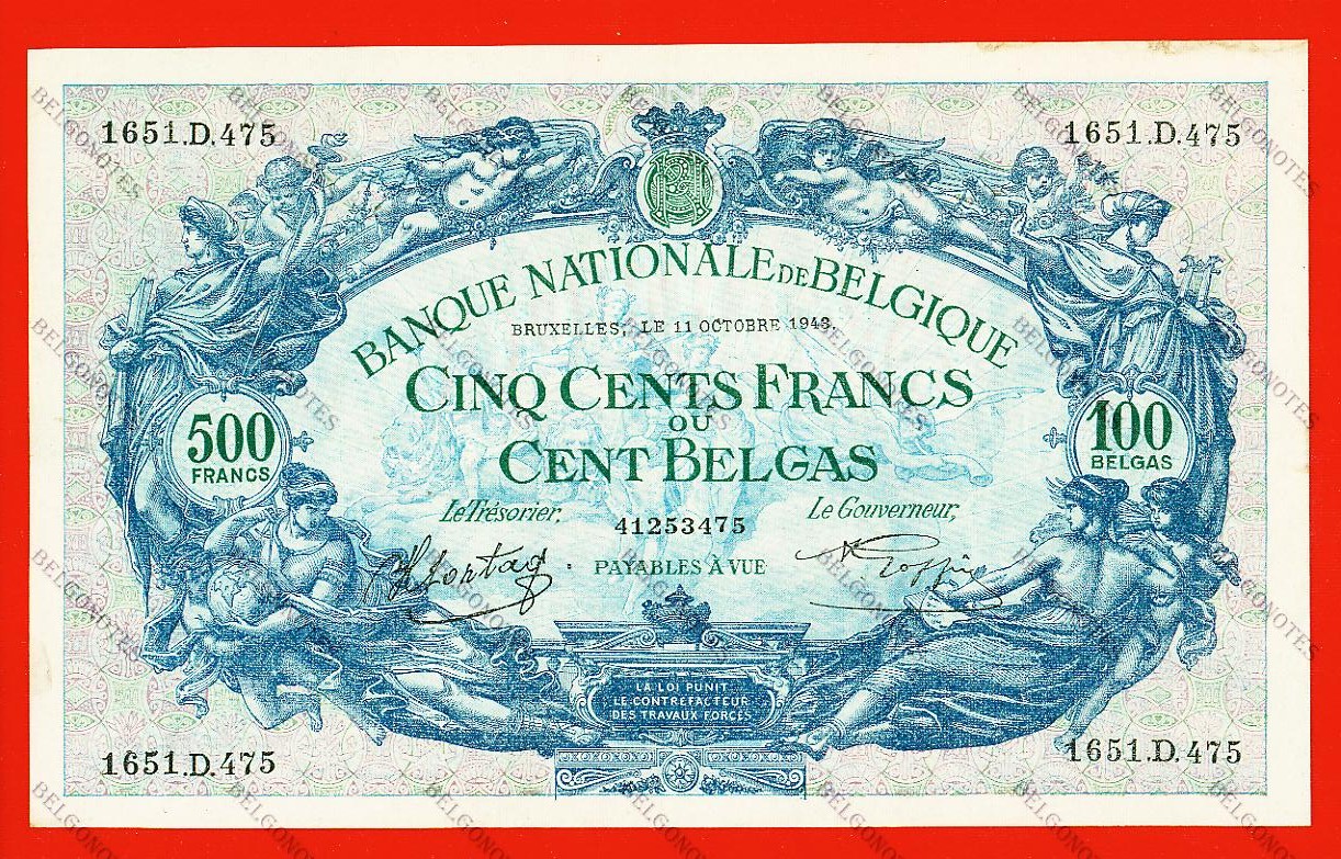 500 Francs Type '1887' 1943 * Lot 1902613475