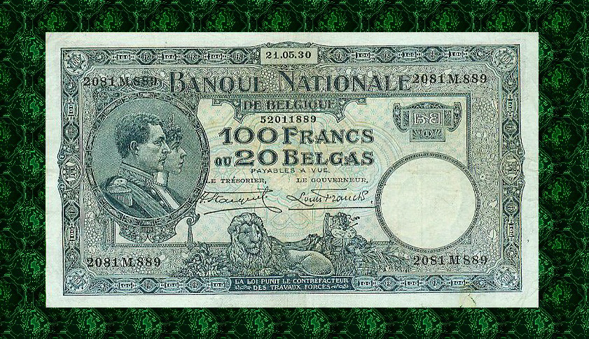 100 Francs Type Nat. reeks 1930*Lot 1902611889