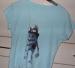 Foto 1 van Blauw Crazy Frog T-shirt (maat 152)