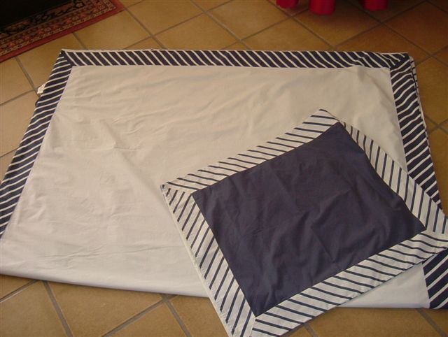 dekbedovertrek + sloop  1 persoons